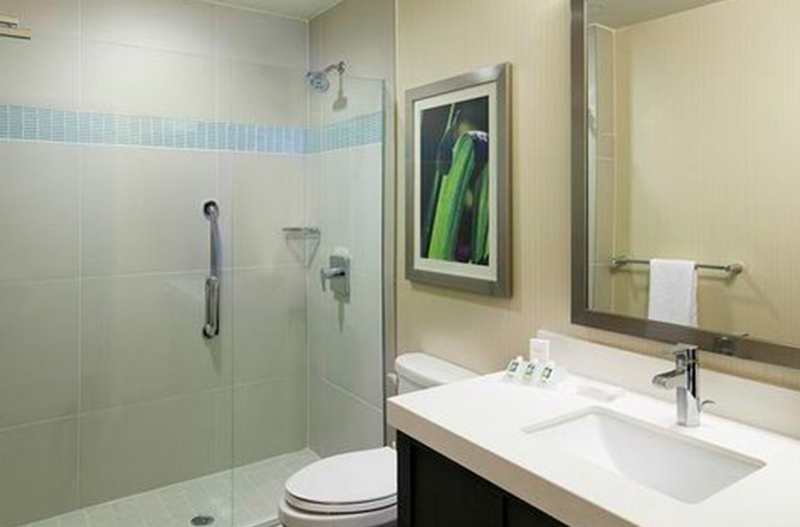 Hotel Bathroom Shower Door