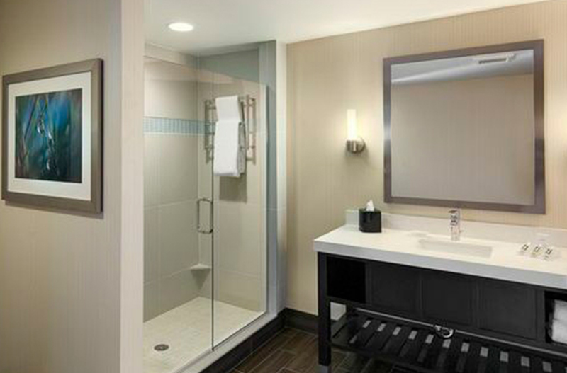Hotel Bathroom Shower Door